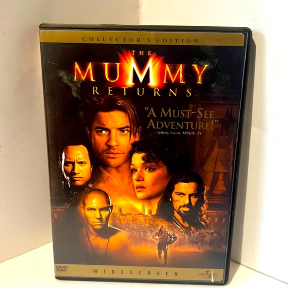 Fox | Media | The Mummy Returns Dvd Movie Brendan Fraser Weisz Rock ...